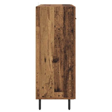 Sideboard Gammalt trä 69,5 x 34 x 90 cm Konstruerat trä