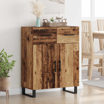 Sideboard Gammalt trä 69,5 x 34 x 90 cm Konstruerat trä