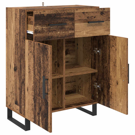 Sideboard Gammalt trä 69,5 x 34 x 90 cm Konstruerat trä
