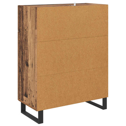 Sideboard Gammalt trä 69,5 x 34 x 90 cm Konstruerat trä