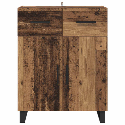 Sideboard Gammalt trä 69,5 x 34 x 90 cm Konstruerat trä