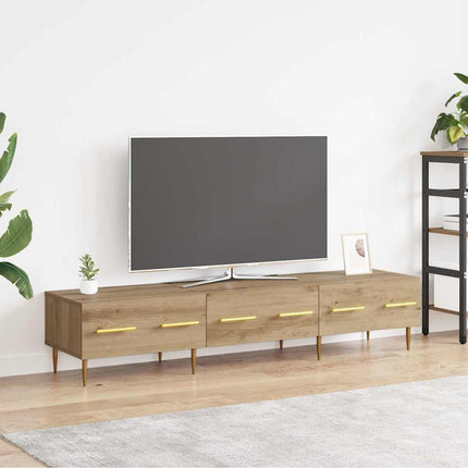TV-skåp med låda Artisan Ek 150 x 36 x 30 cm Konstruerat trä