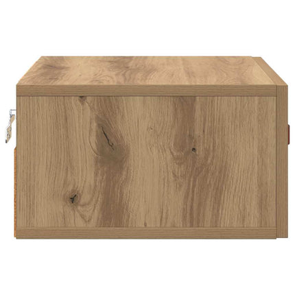 Väggmonterad sänggavel Artisan Ek 35 x 35 x 20 cm