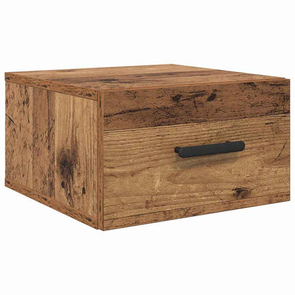 Nattduksbord Gammalt trä 35 x 35 x 20 cm Konstruerat trä