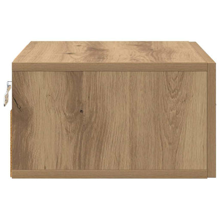 Nattduksbord artisan ek 35 x 35 x 20 cm Konstruerat trä