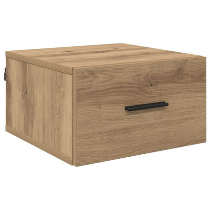 Nattduksbord 2 pcs artisan ek 35 x 35 x 20 cm Konstruerat trä