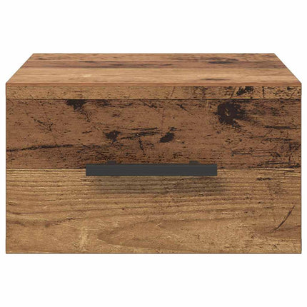 Nattduksbord Gammalt trä 35 x 35 x 20 cm Konstruerat trä