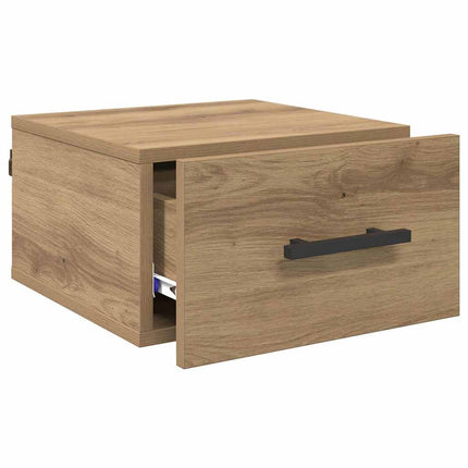 Nattduksbord artisan ek 35 x 35 x 20 cm Konstruerat trä