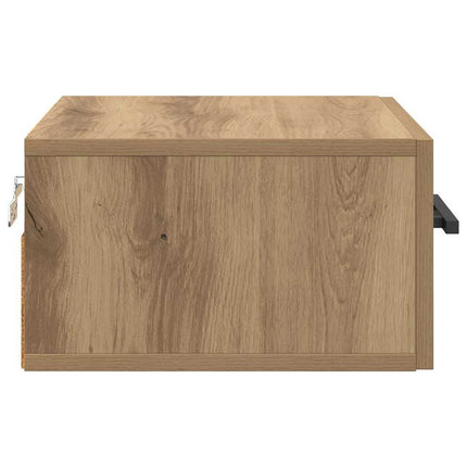Nattduksbord 35 x 35 x 20 cm Konstruerat trä artisan ek