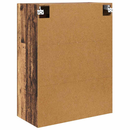 Väggskåp Gammalt trä 69,5 x 34 x 90 cm Konstruerat trä
