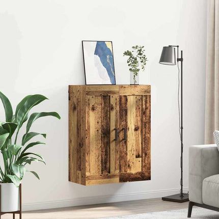 Väggskåp Gammalt trä 69,5 x 34 x 90 cm Konstruerat trä