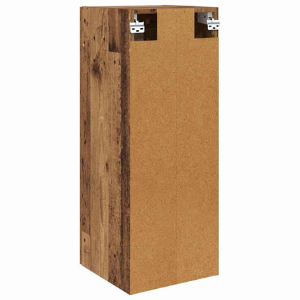 Väggskåp Gammalt trä 34,5 x 34 x 90 cm Konstruerat trä