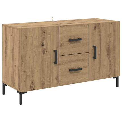 Sideboard med låda Artisan Ek 100 x 36 x 60 cm Konstruerat trä
