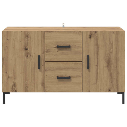 Sideboard med låda Artisan Ek 100 x 36 x 60 cm Konstruerat trä