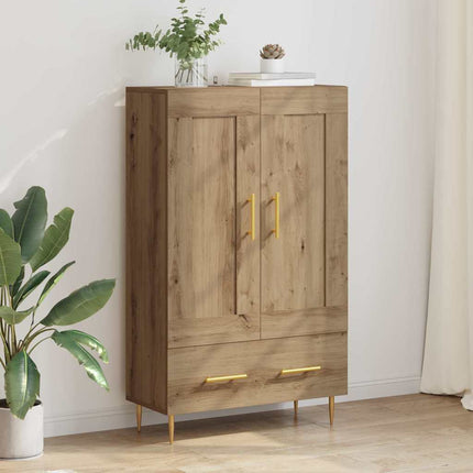 Skåp med låda Artisan Ek 69,5 x 31 x 115 cm Konstruerat trä