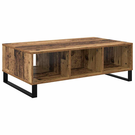 Kaffeebord Gammalt trä 104 x 60 x 35 cm Konstruerat trä