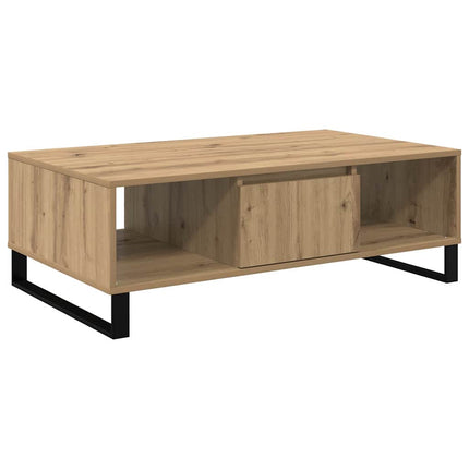 Kaffeebord Artisan Ek 104 x 60 x 35 cm Konstruerat trä