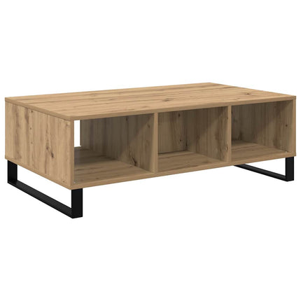 Kaffeebord Artisan Ek 104 x 60 x 35 cm Konstruerat trä