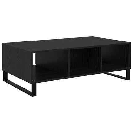 Kaffeebord Svart Ek 104 x 60 x 35 cm Konstruerat trä