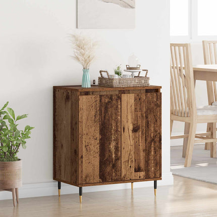 Sideboard Gammalt trä 60 x 35 x 70 cm Konstruerat trä