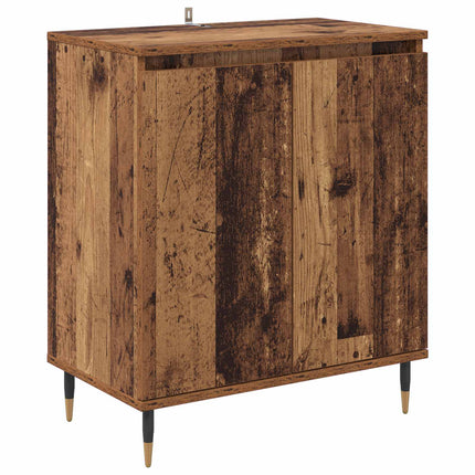 Sideboard Gammalt trä 60 x 35 x 70 cm Konstruerat trä