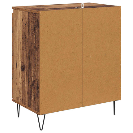 Sideboard Gammalt trä 60 x 35 x 70 cm Konstruerat trä