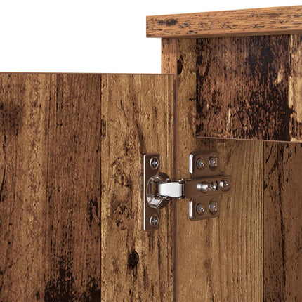 Sideboard Gammalt trä 60 x 35 x 70 cm Konstruerat trä