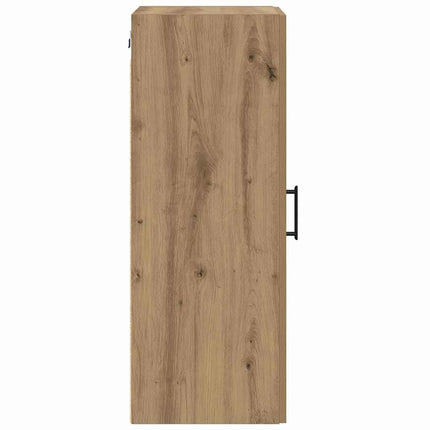 Väggskåp Artisan Ek 34,5 x 34 x 90 cm Konstruerat trä och glas