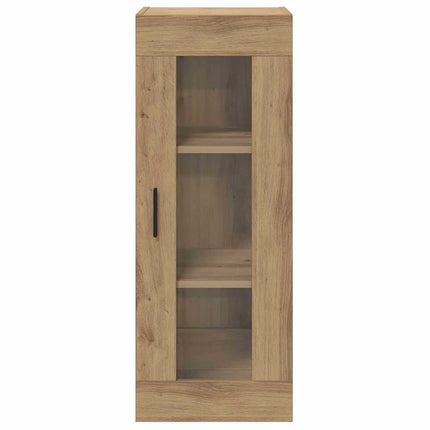 Väggskåp Artisan Ek 34,5 x 34 x 90 cm Konstruerat trä och glas