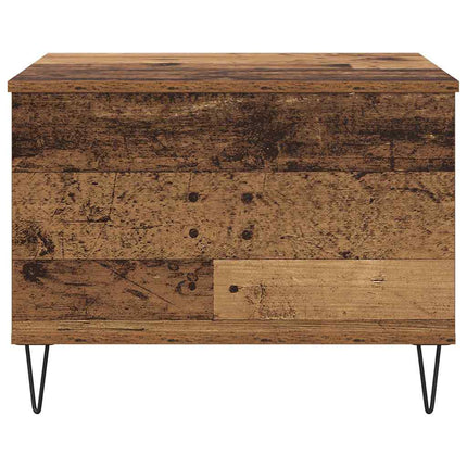 Kaffeebord Gammalt trä 60 x 44,5 x 45 cm Konstruerat trä