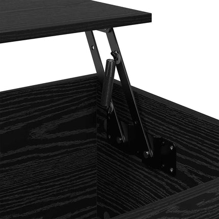 Kaffeebord Svart Ek 60 x 44,5 x 45 cm Konstruerat trä