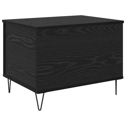 Kaffeebord Svart Ek 60 x 44,5 x 45 cm Konstruerat trä
