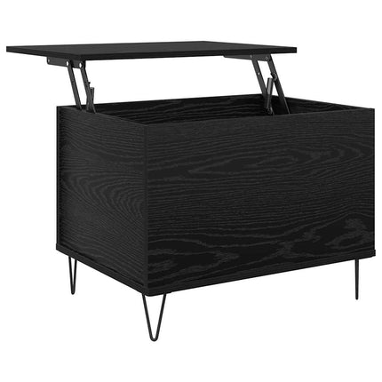 Kaffeebord Svart Ek 60 x 44,5 x 45 cm Konstruerat trä