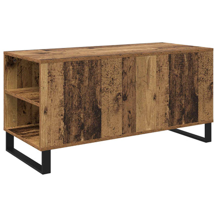 Kaffeebord Gammalt trä 102 x 44,5 x 50 cm Konstruerat trä
