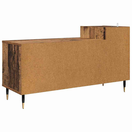 TV-skåp 100 x 35 x 55 cm Gammalt trä Konstruerat trä