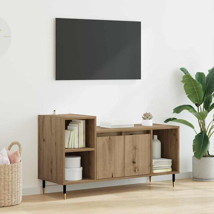 TV-skåp Artisan Ek 100 x 35 x 55 cm Konstruerat trä