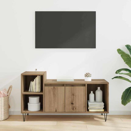 TV-skåp Artisan Ek 100 x 35 x 55 cm Konstruerat trä