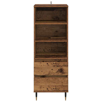 Skåp Gammalt trä 40 x 36 x 110 cm Konstruerat trä