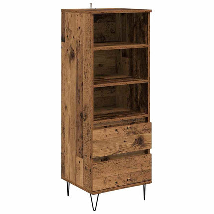 Skåp Gammalt trä 40 x 36 x 110 cm Konstruerat trä