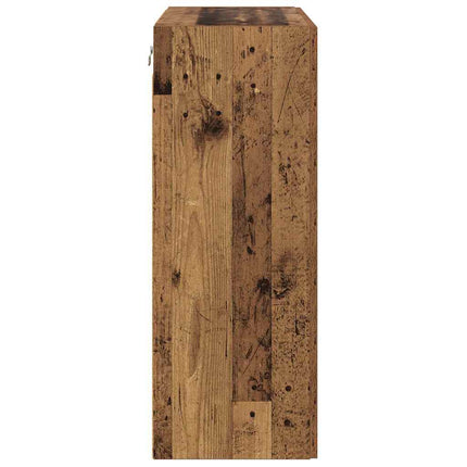 Väggskåp Gammalt trä 69,5 x 34 x 90 cm Konstruerat trä