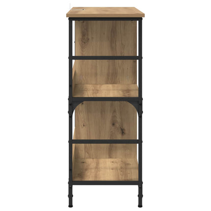 Hyllsystem 4 nivåer 78.5 x 33 x 82 cm Konstruerat trä