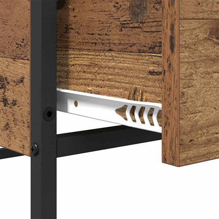 Kaffeebord Gammalt trä 100 x 51 x 45 cm Konstruerat trä