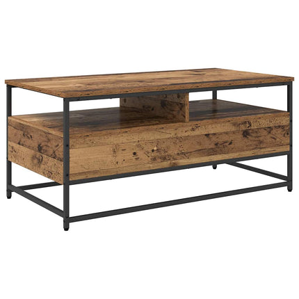 Kaffeebord Gammalt trä 100 x 51 x 45 cm Konstruerat trä