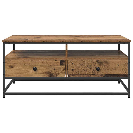 Kaffeebord Gammalt trä 100 x 51 x 45 cm Konstruerat trä