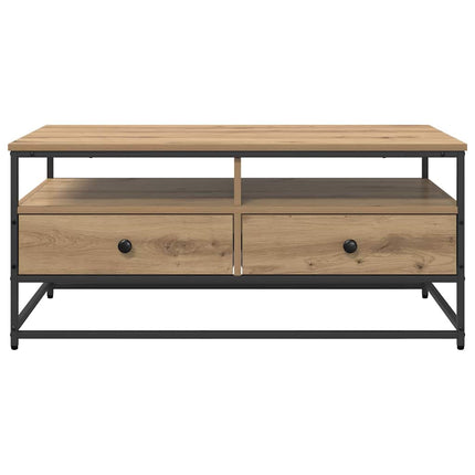 Kaffeebord Artisan Ek 100 x 51 x 45 cm Konstruerat trä