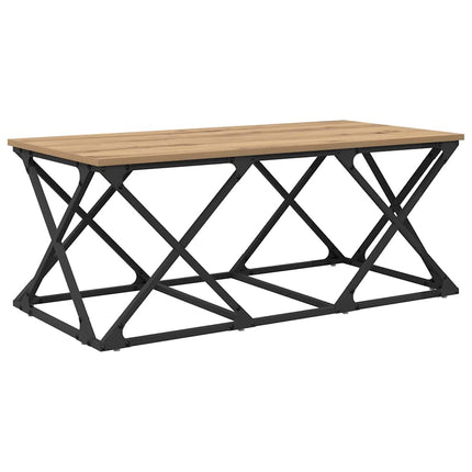 Kaffeebord Artisan Ek 100 x 49 x 40 cm Konstruerat trä
