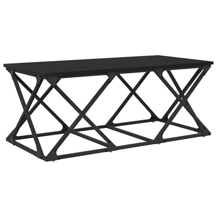 Kaffeebord Svart Ek 100 x 49 x 40 cm Konstruerat trä
