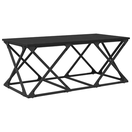Kaffeebord Svart Ek 100 x 49 x 40 cm Konstruerat trä