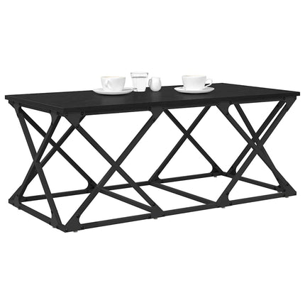 Kaffeebord Svart Ek 100 x 49 x 40 cm Konstruerat trä