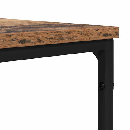 Kaffeebord Gammalt trä 100 x 100 x 40 cm Konstruerat trä